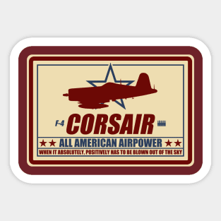 F-4 Corsair Sticker